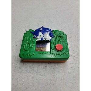 McDonald's Vintage 2003 Sega Sonic the Hedgehog Toy #4 Sonic,Video Game Need Bat